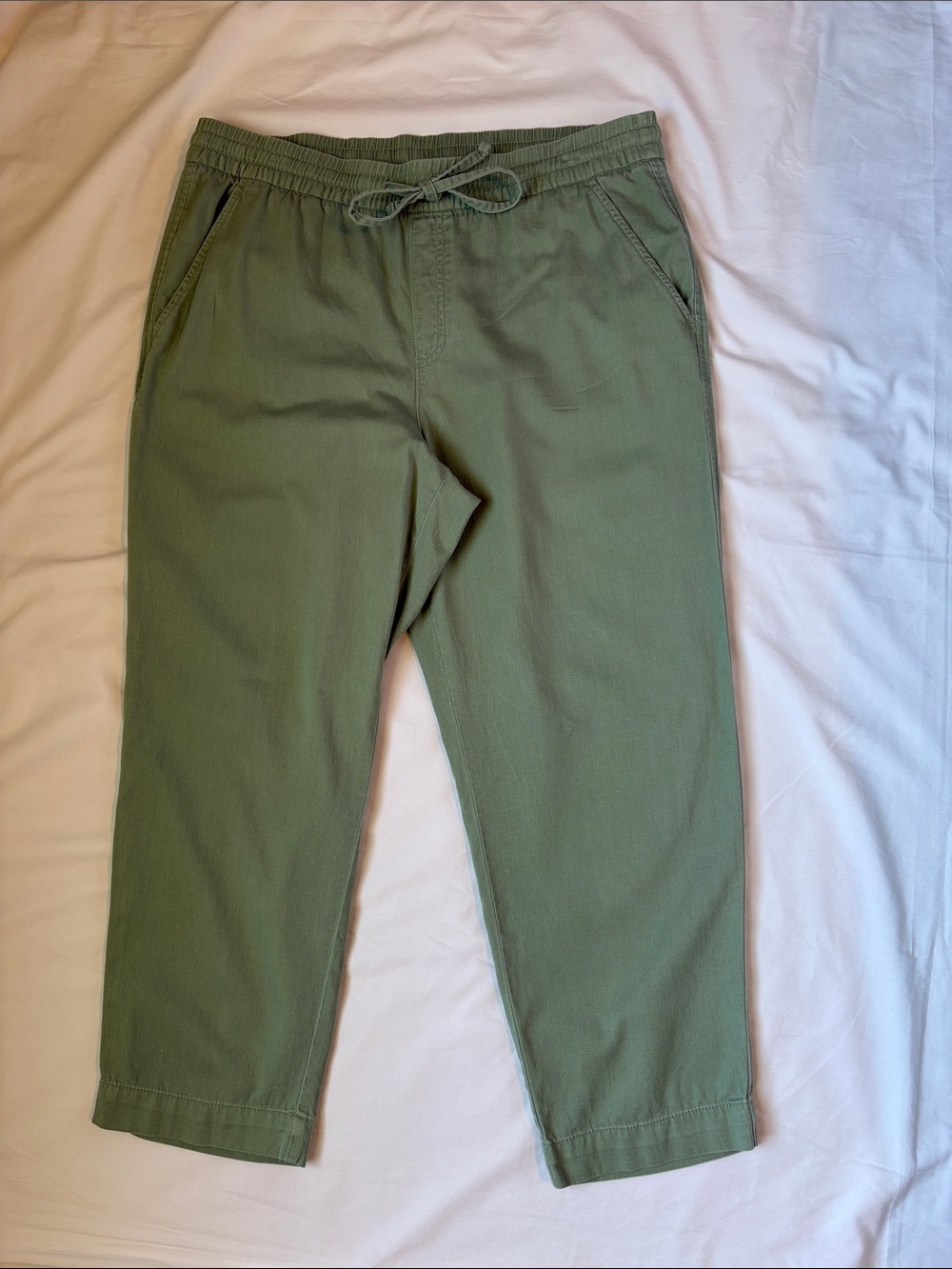 Gap Easy Pant Desert Sage Green Size Large Style 679818 - Picture 3 of 9
